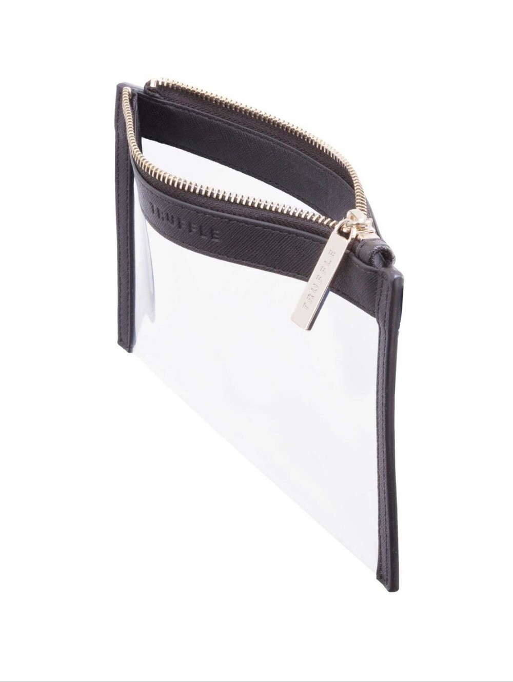 TRUFFLE Mini Clarity Clutch - Black - Picture 2 of 6